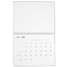 Create Your Own Large English US Calendar