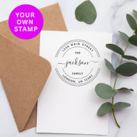 Create Your Own Large Round Family Name