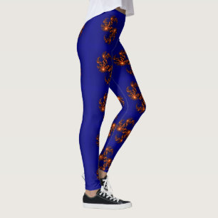 Create Your Own Latest Cute Nice Lovely Navy Blue Leggings