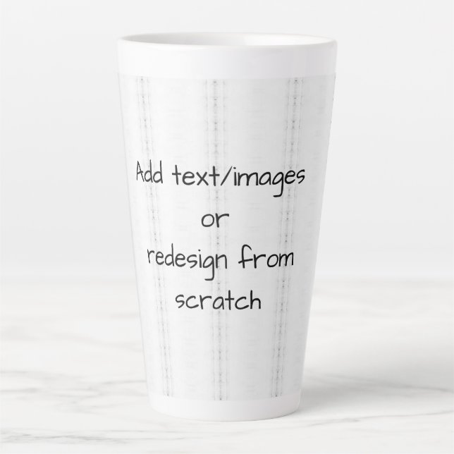 Create Your Own Latte Mug (Front)