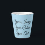 Create Your Own Latte Mug<br><div class="desc">Create your own custom wedding favours,  gift wrap and packaging,  custom colour decorations and invitations,  personalised jewellery and more!</div>