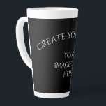 Create Your Own Latte Mug<br><div class="desc">Create your own custom party and event supplies and favours,  personalised gifts,  promotional merch and more. Visit Corona Radiata Cards to view our entire collection.</div>