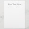 Create Your Own Letterhead