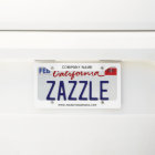 Create Your Own License Plate Frame