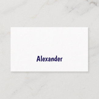 Create Your Own Light White Matte Business Cards