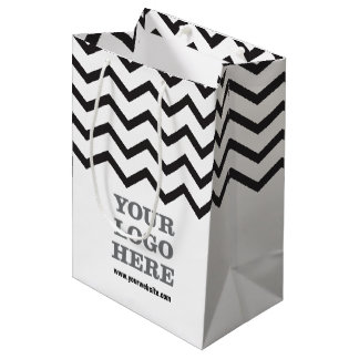 Create Your Own Logo Medium Gift Bag