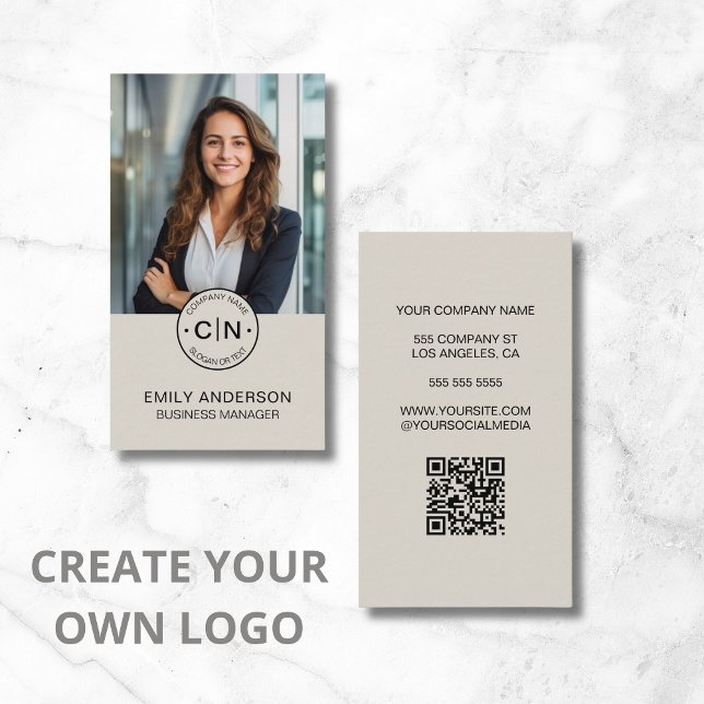 Create Your Own Logo Professional Business Card (Create Your Own Logo Professional Business Card)