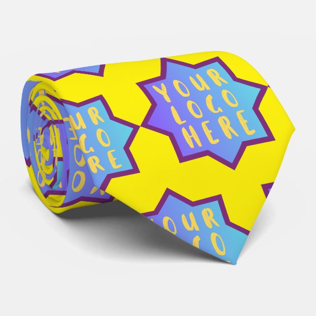 Create Your Own Logo Promotional Colour Own Tie (Rolled)