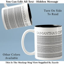 Create Your Own Long Hidden Message 148BW Novelty
