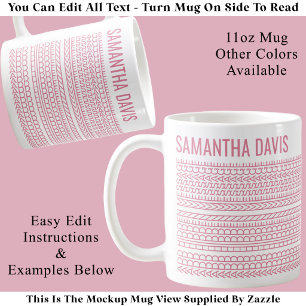 Create Your Own Long Hidden Message & Name 151PW Coffee Mug