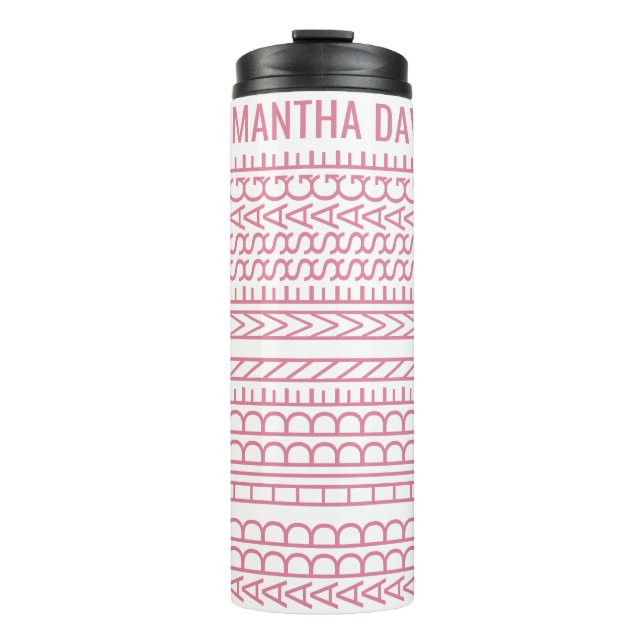 Create Your Own Long Hidden Message & Name 151PW  Thermal Tumbler (Front)
