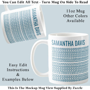 Create Your Own Long Hidden Message & Name 151TW Coffee Mug