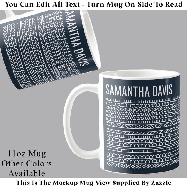 Create Your Own Long Hidden Message & Name 151WB Coffee Mug (Creator Uploaded)
