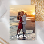 Create Your Own Love Script Romantic Couple Photo Card<br><div class="desc">Our Wedding Collection is fully customisable, allowing you to add your own wedding details, names and wedding date, to make it truly personalised and unique. With a range of photo cards, including Wedding Announcements, Save the Dates and Wedding Invitations, you can easily make it your own and create a cohesive...</div>