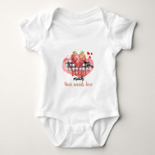 Create Your Own Love You Berry Much Baby Bodysuit
