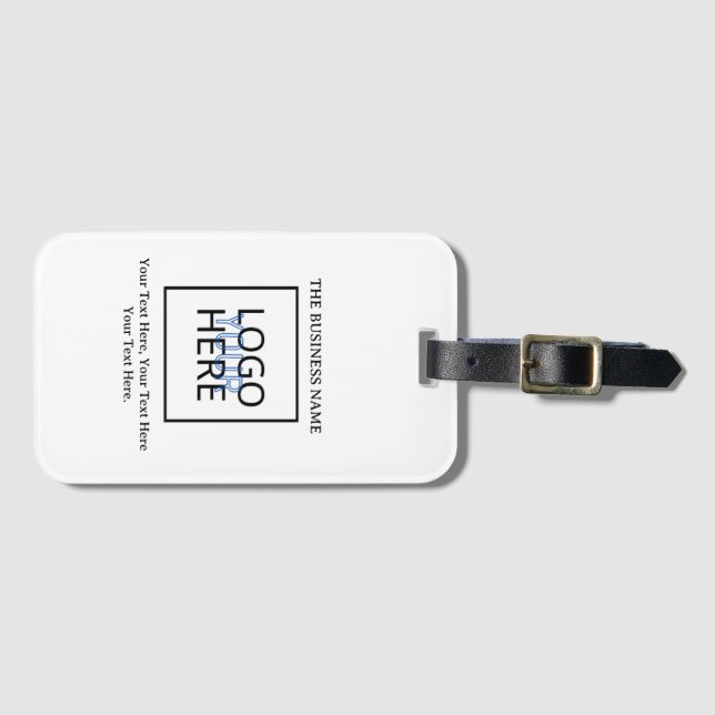 Create your own  luggage tag (Front Horizontal)