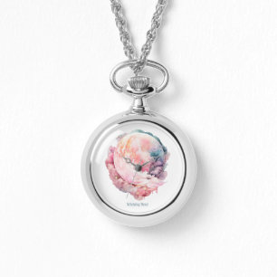Create Your Own Lunar Love Magic Cloudy Pink Moon Watch