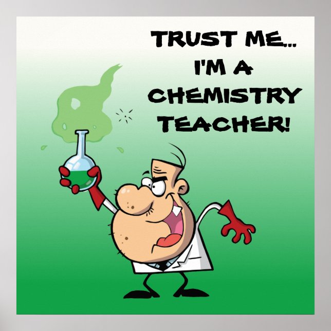 Create Your Own Mad Scientist Poster (Front)