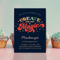Create Your Own Magic Birthday Invitation