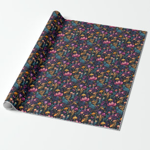 Create Your Own Magic Flowers Multicolored Floral Wrapping Paper