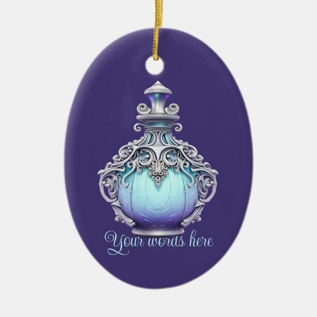 Create Your Own Magic Potion Ceramic Tree Decoration (Front)