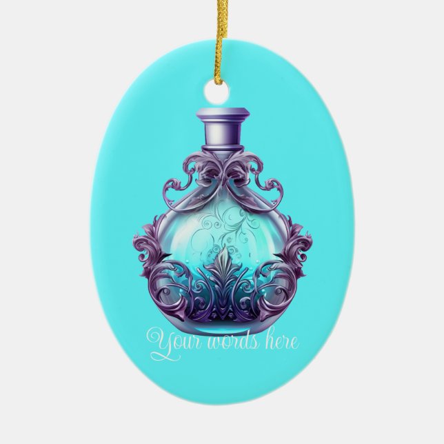 Create Your Own Magic Potion Ceramic Tree Decoration (Front)