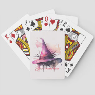 Create Your Own Magic Witch Hat Playing Cards
