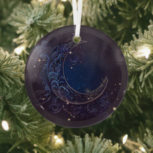 Create Your Own Magical Blue Moon Glass Tree Decoration