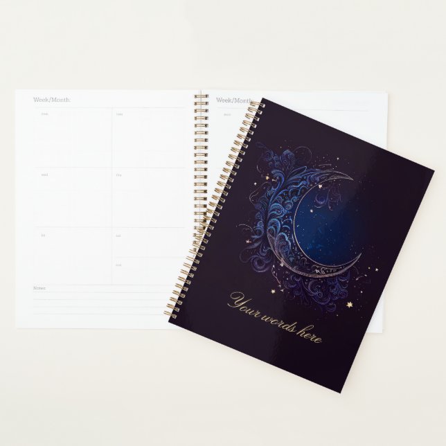 Create Your Own Magical Blue Moon Planner (Display)