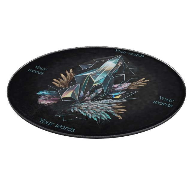 Create Your Own Magical Crystals Glass Altar Board (Corner)