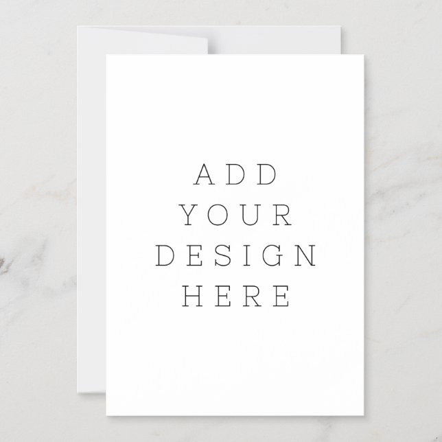 create your own magnetic invitation (Front)