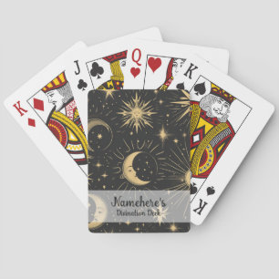 Create Your Own Man in Moon Celestial Playing Cards