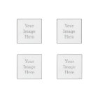 Create Your Own Marble Stone Magnets, Set of Four