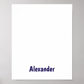 Create Your Own Matte Poster
