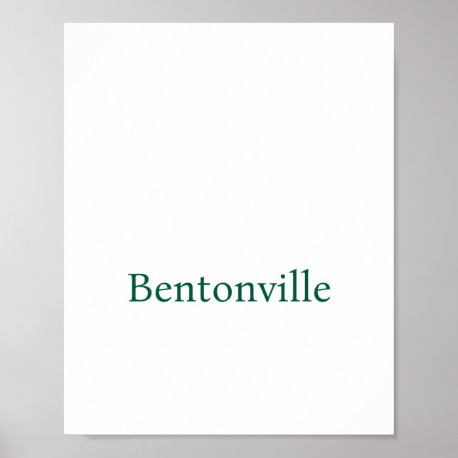 Create Your Own Matte Poster (Front)