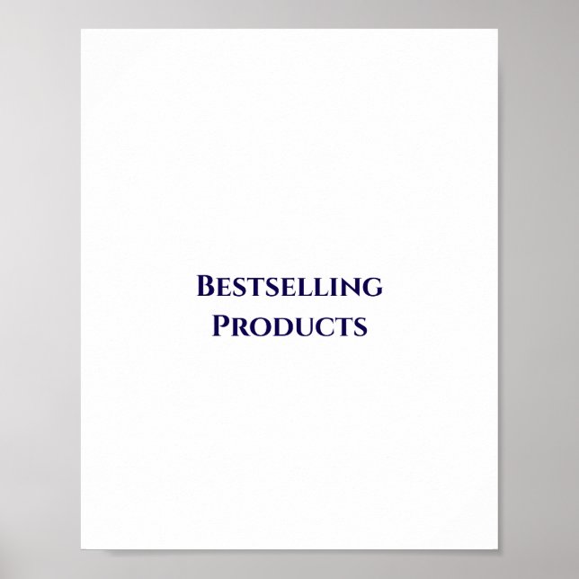 Create Your Own Matte Poster (Front)