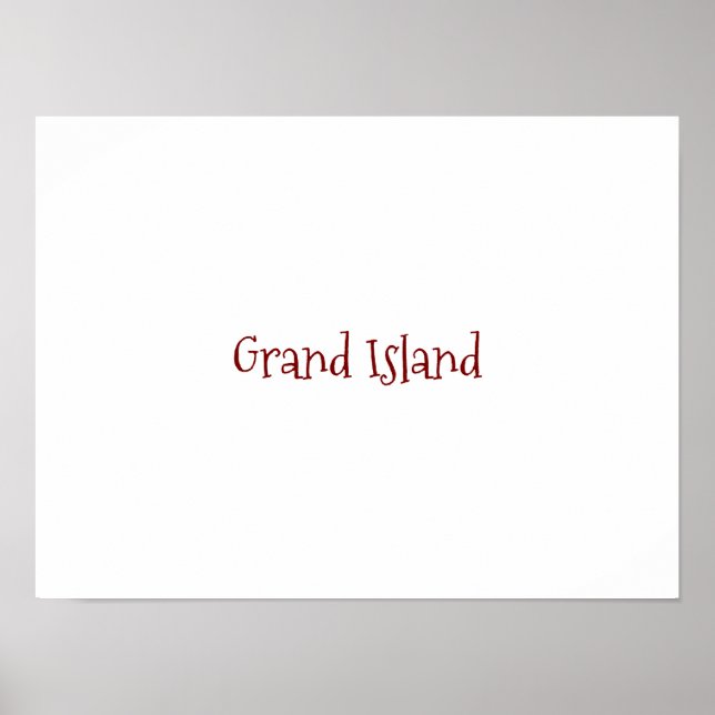 Create Your Own Matte Value Paper Poster (Front)
