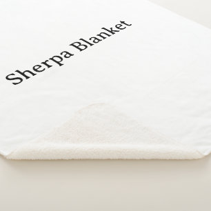 Create Your Own Medium (50"x 60") Sherpa Blanket