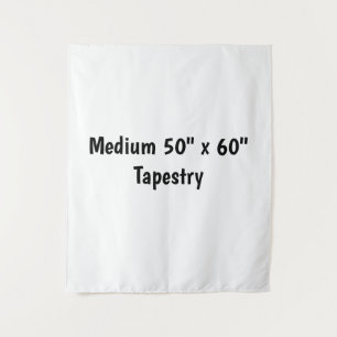 Create Your Own Medium 50" x 60" Tapestry
