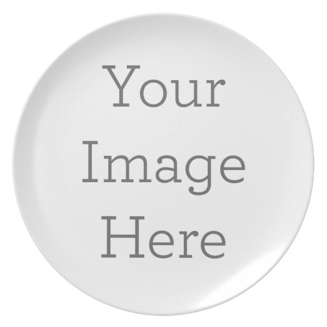 Melamine Plate (Front)