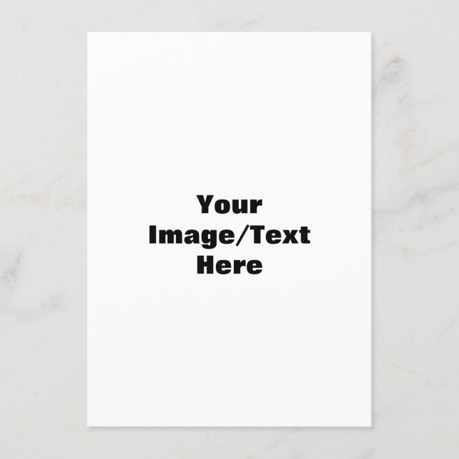Create Your Own  Menu (Front)