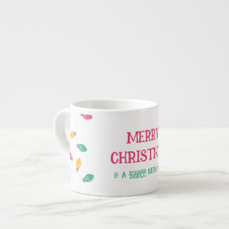Create Your Own Merry Christmas Espresso Cup