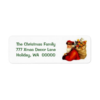 Create Your Own Merry Christmas Label Stickers