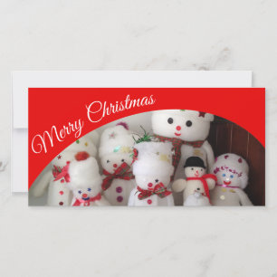 Create your own Merry Christmas photo card