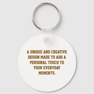 Create Your Own Metal Circle Keychain 2 Keychain