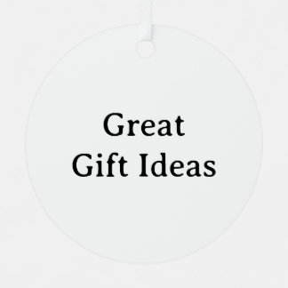Create Your Own Metal Circle Ornament with Ribbon