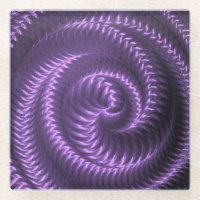Create Your Own - Metallic Spiral - Purple