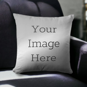 Create Your Own Metallic Sterling Silver Faux Foil Cushion