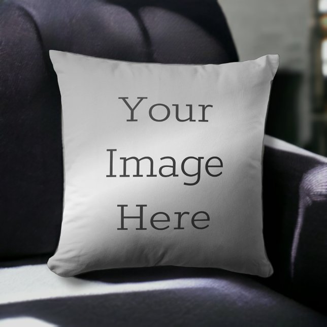 Create Your Own Metallic Sterling Silver Faux Foil Cushion (Creator Uploaded)