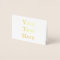 Create Your Own Mini 3.5" x 5" Foil Card